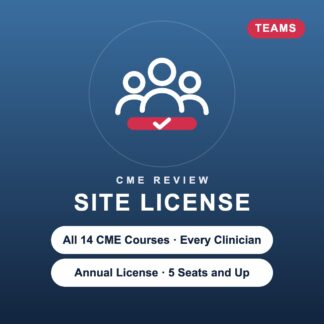 CME Site License: all 14 AAPA Category 1 CME courses for every clinician